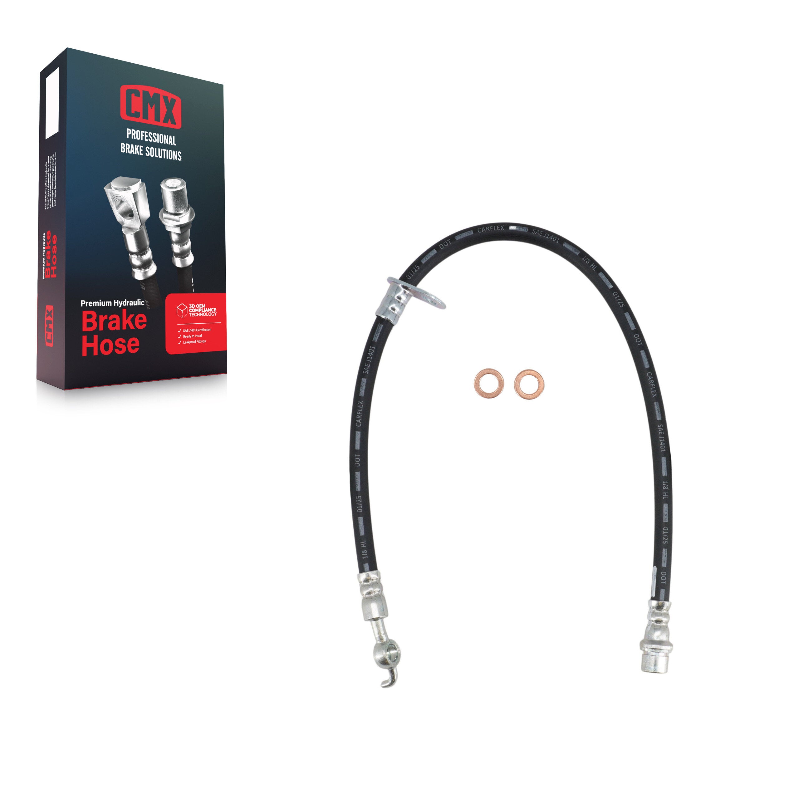 Rear Right Brake Hydraulic Hose 12-H620227 For Toyota Camry Lexus ES350 Solara Avalon ES330 ES300