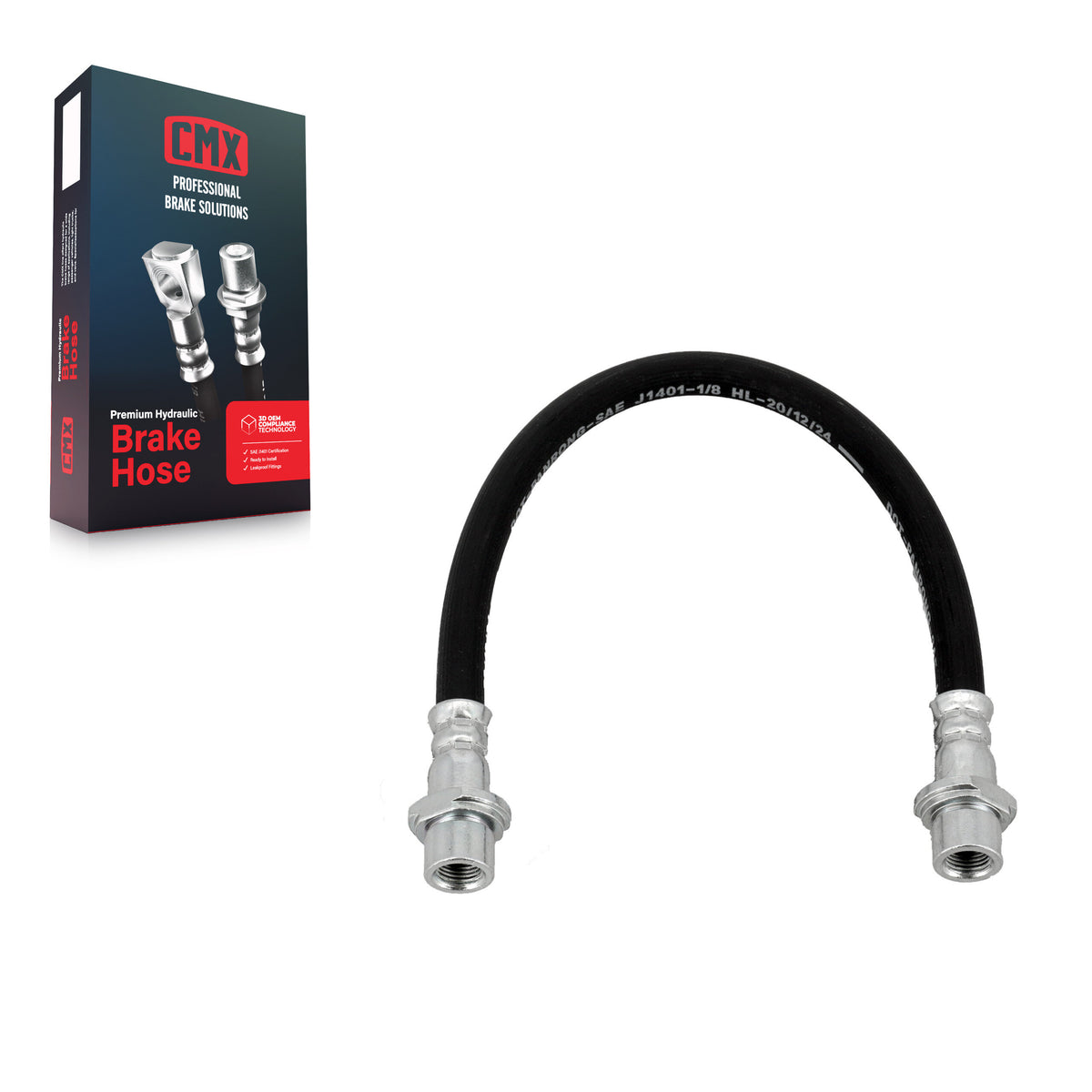 Rear Brake Hydraulic Hose 12-H620240 For Toyota Echo 4Runner Lexus GX460 Scion xB FJ Cruiser xA