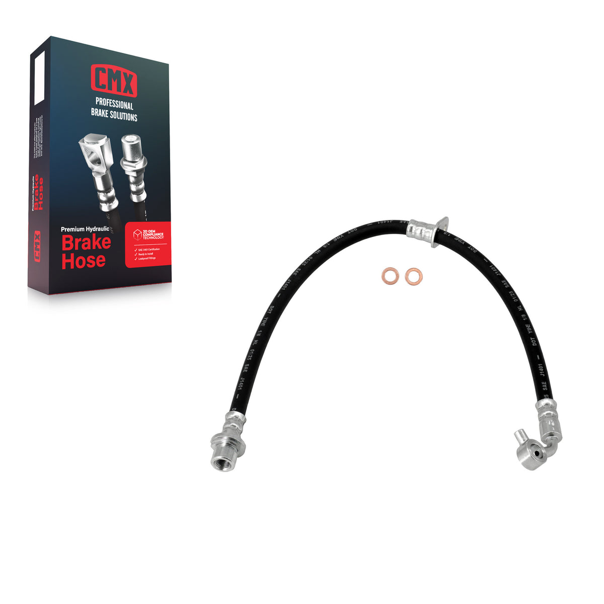 Rear Brake Hydraulic Hose 12-H620410 For 2005-2006 Honda CR-V
