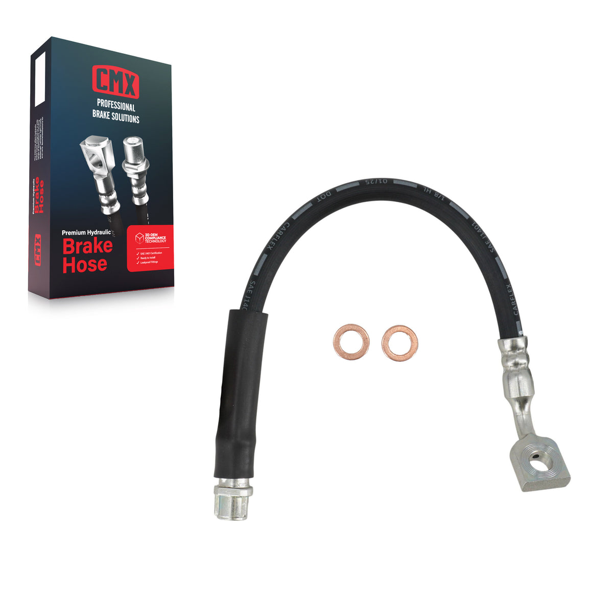 Rear Brake Hydraulic Hose 12-H620476 For Chevrolet Malibu Pontiac G6 Saturn Aura