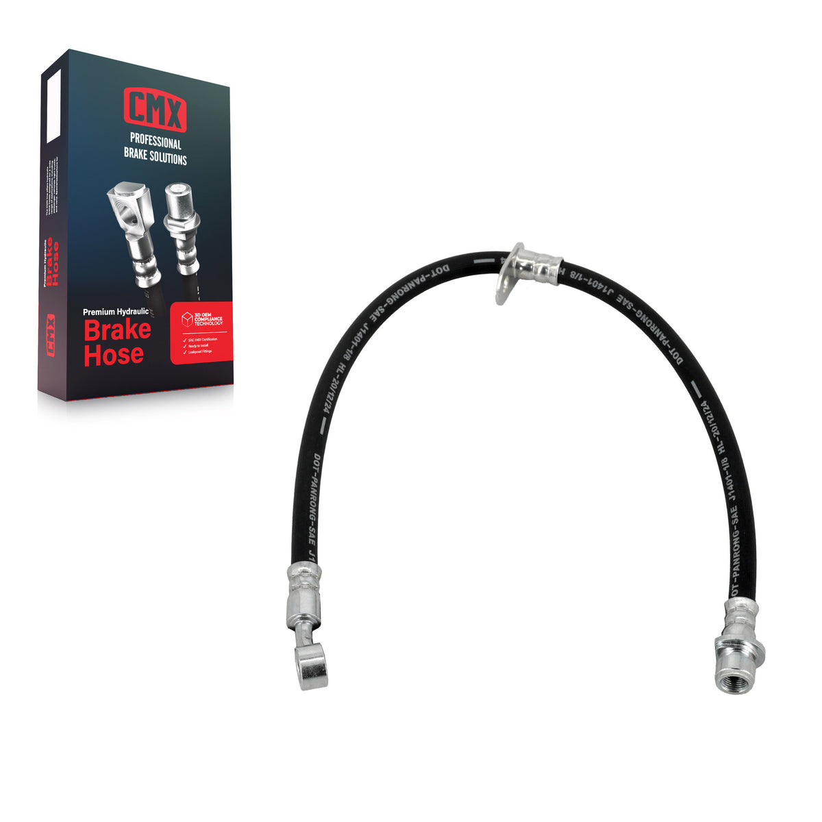 Front Left Brake Hydraulic Hose 12-H620736 For Honda Civic Acura CSX