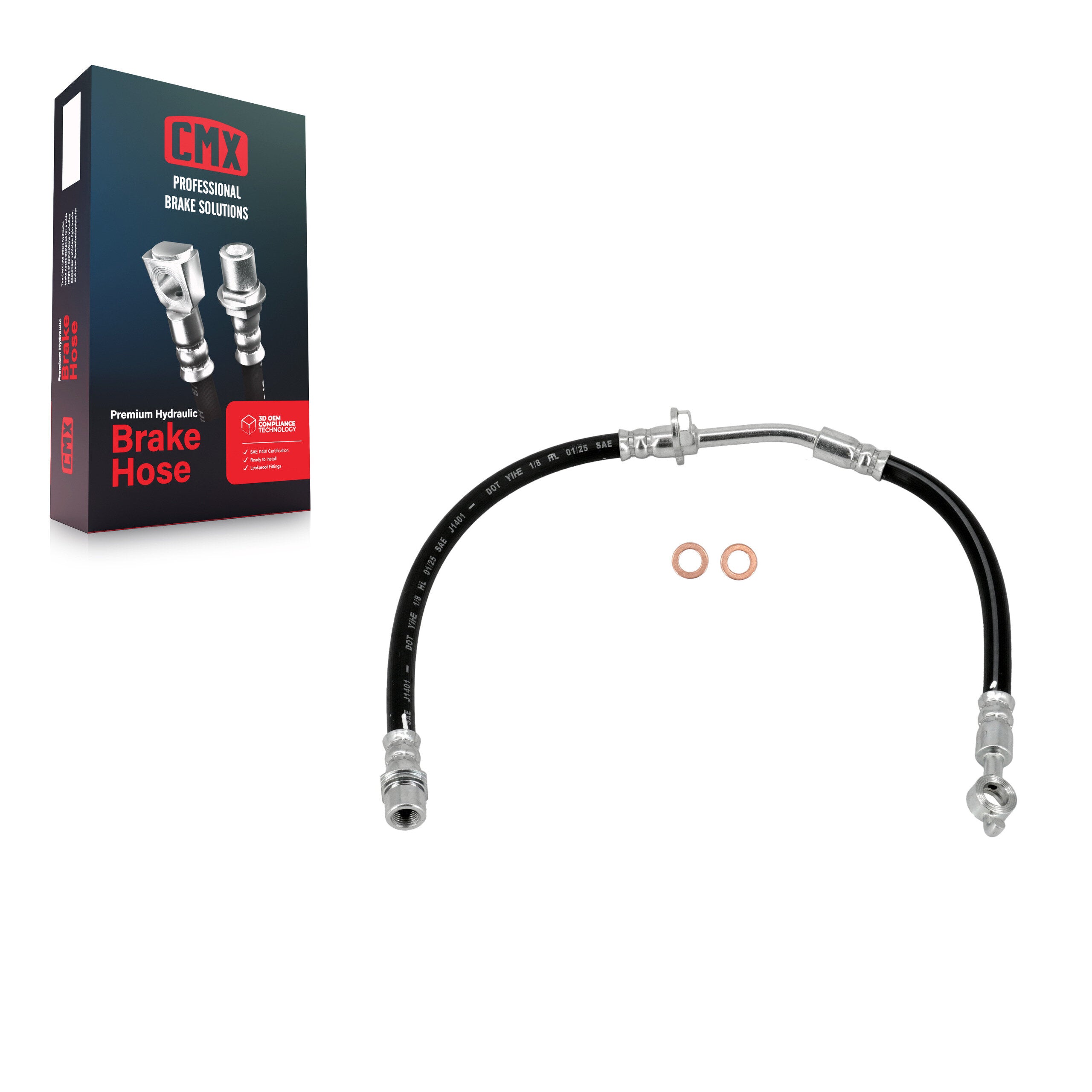 Front Right Brake Hydraulic Hose 12-H621059 For Toyota Yaris Prius C Scion xD