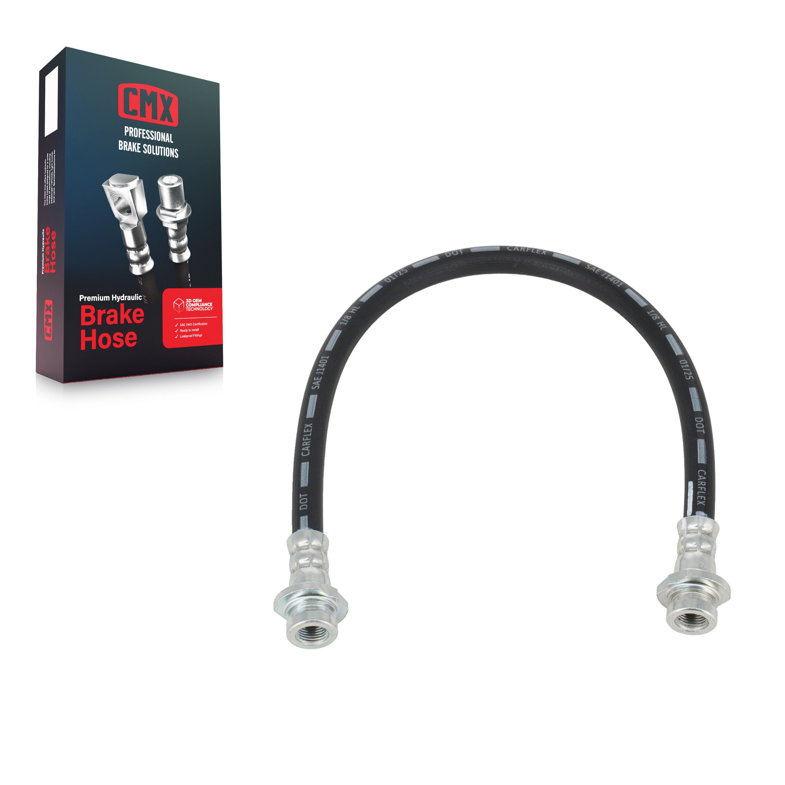 Rear Brake Hydraulic Hose 12-H621122 For 2007-2012 Nissan Sentra Drum Disc rear brakes