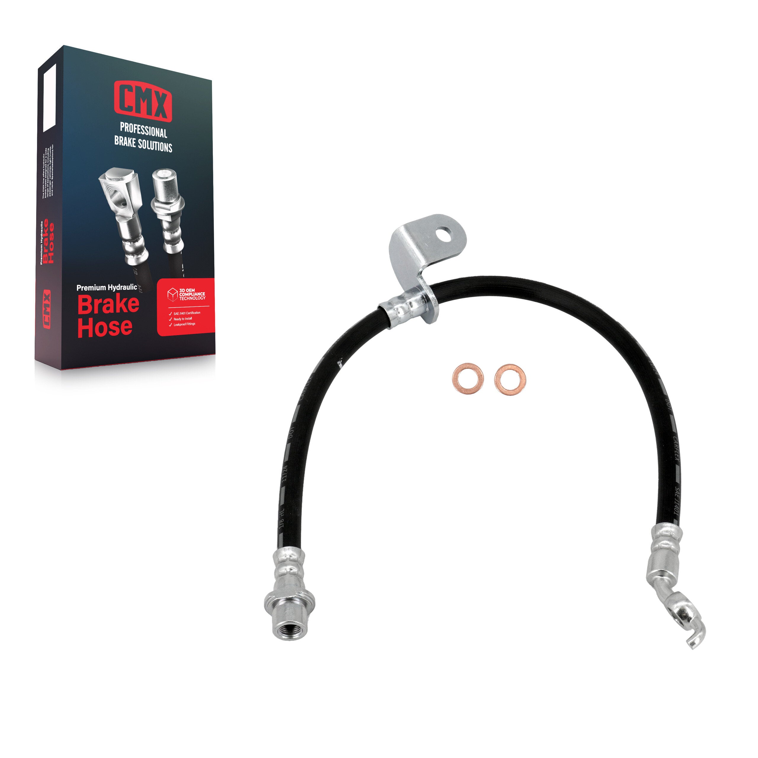 Brake Hydraulic Hose 12-H621133 For Toyota Corolla Matrix Pontiac Vibe Highlander
