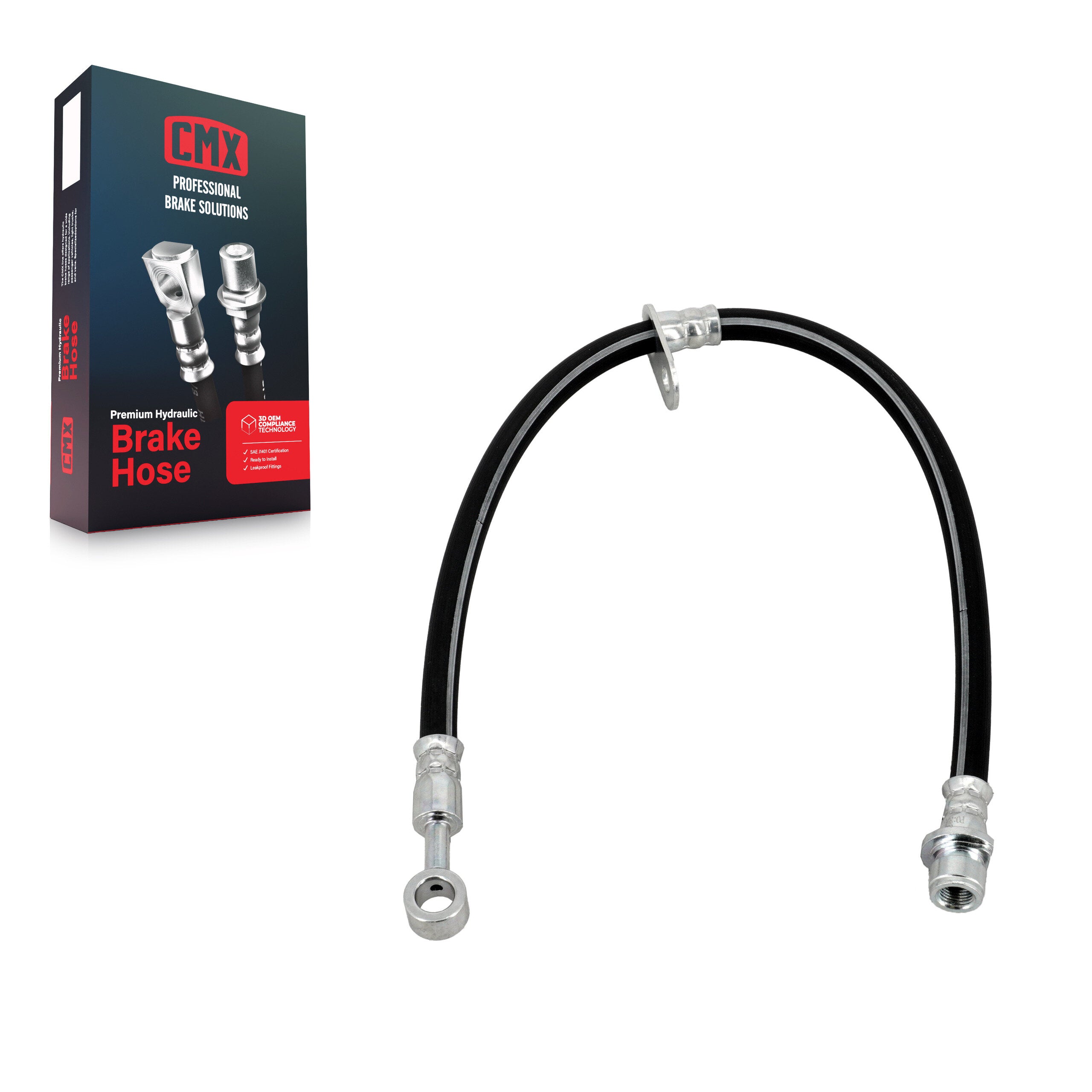 Front Brake Hydraulic Hose 12-H621151 For Honda Pilot Acura MDX Ridgeline Passport ZDX