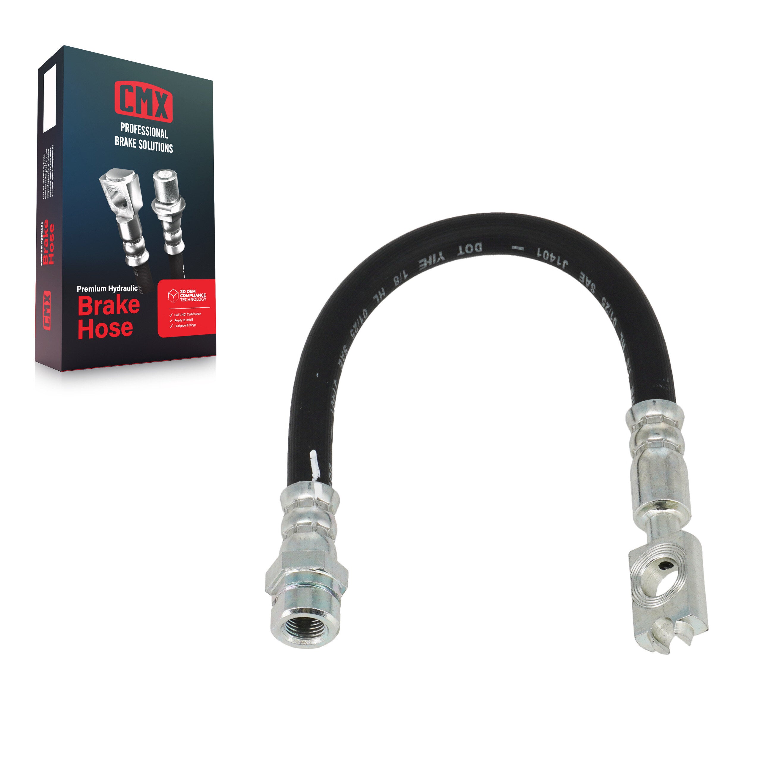 Rear Left Brake Hydraulic Hose 12-H621662 For Volkswagen Jetta Passat Golf Beetle GTI Eos Audi A3