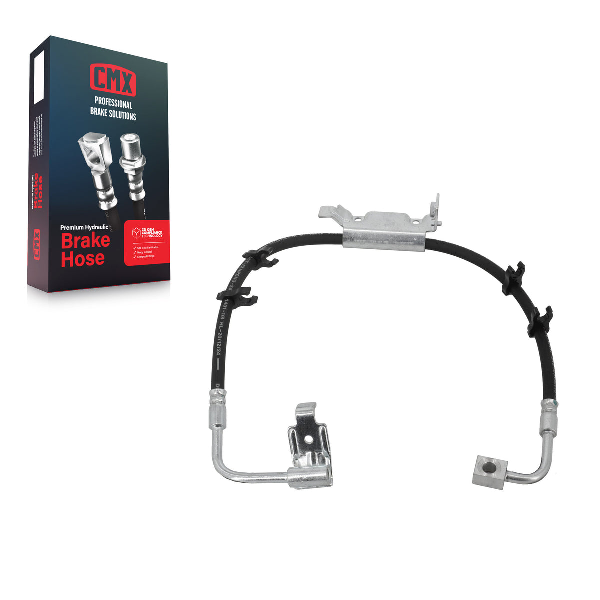 Front Left Brake Hydraulic Hose 12-H621750 For Jeep Wrangler JK