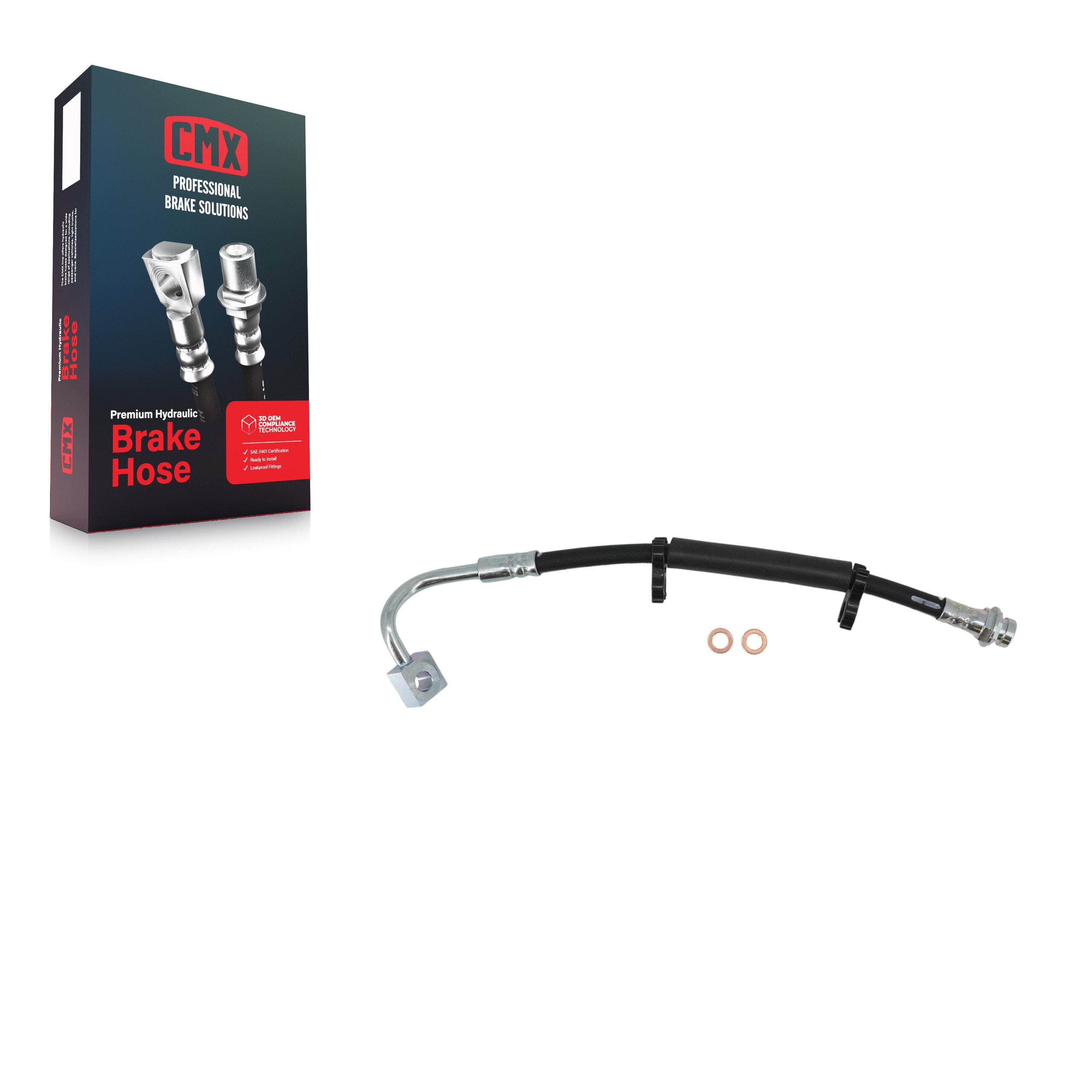 Rear Right Brake Hydraulic Hose 12-H621789 For Dodge Grand Caravan Chrysler Town & Country Ram C/V