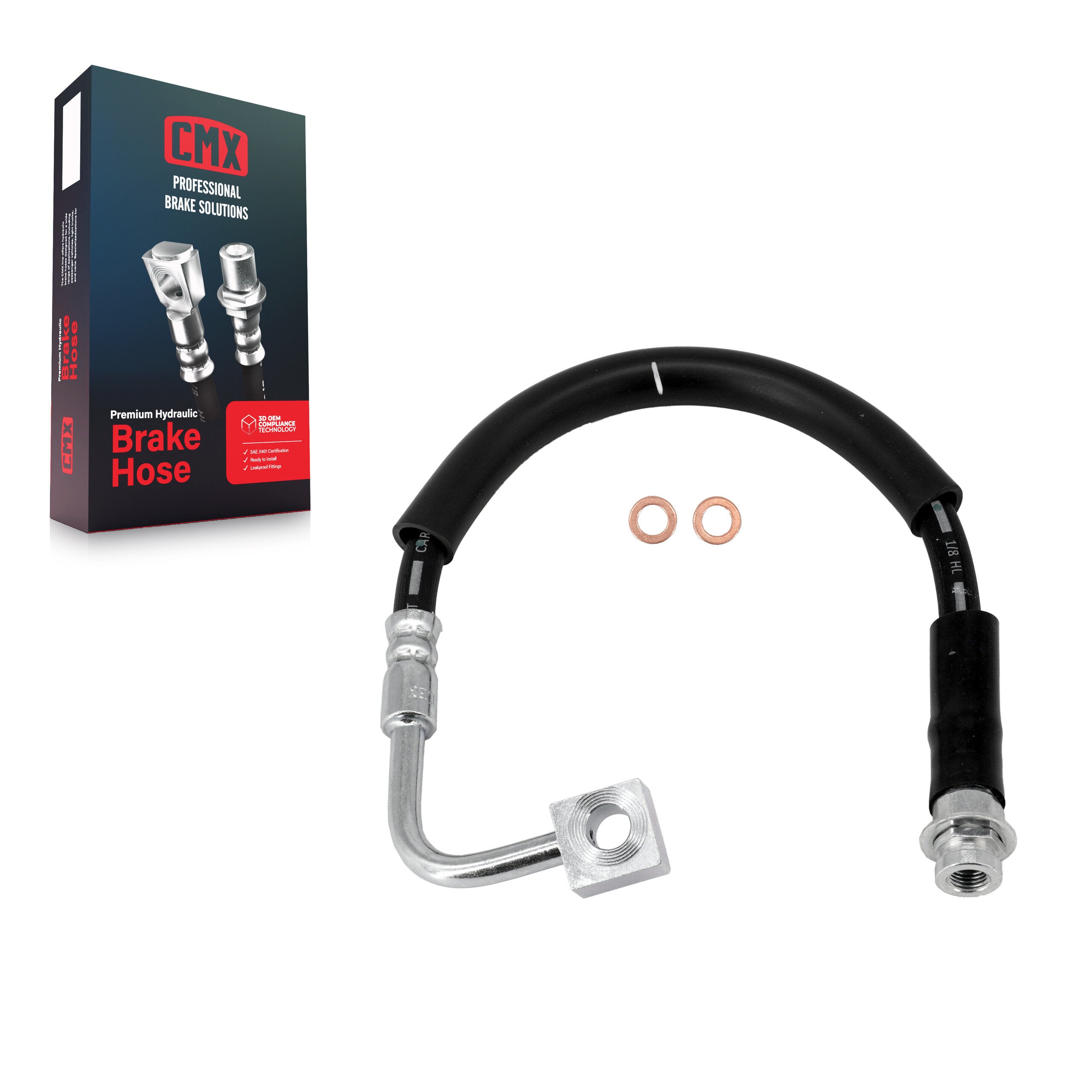 Front Right Brake Hydraulic Hose 12-H621984 For Dodge Grand Caravan Chrysler Town & Country Ram C/V
