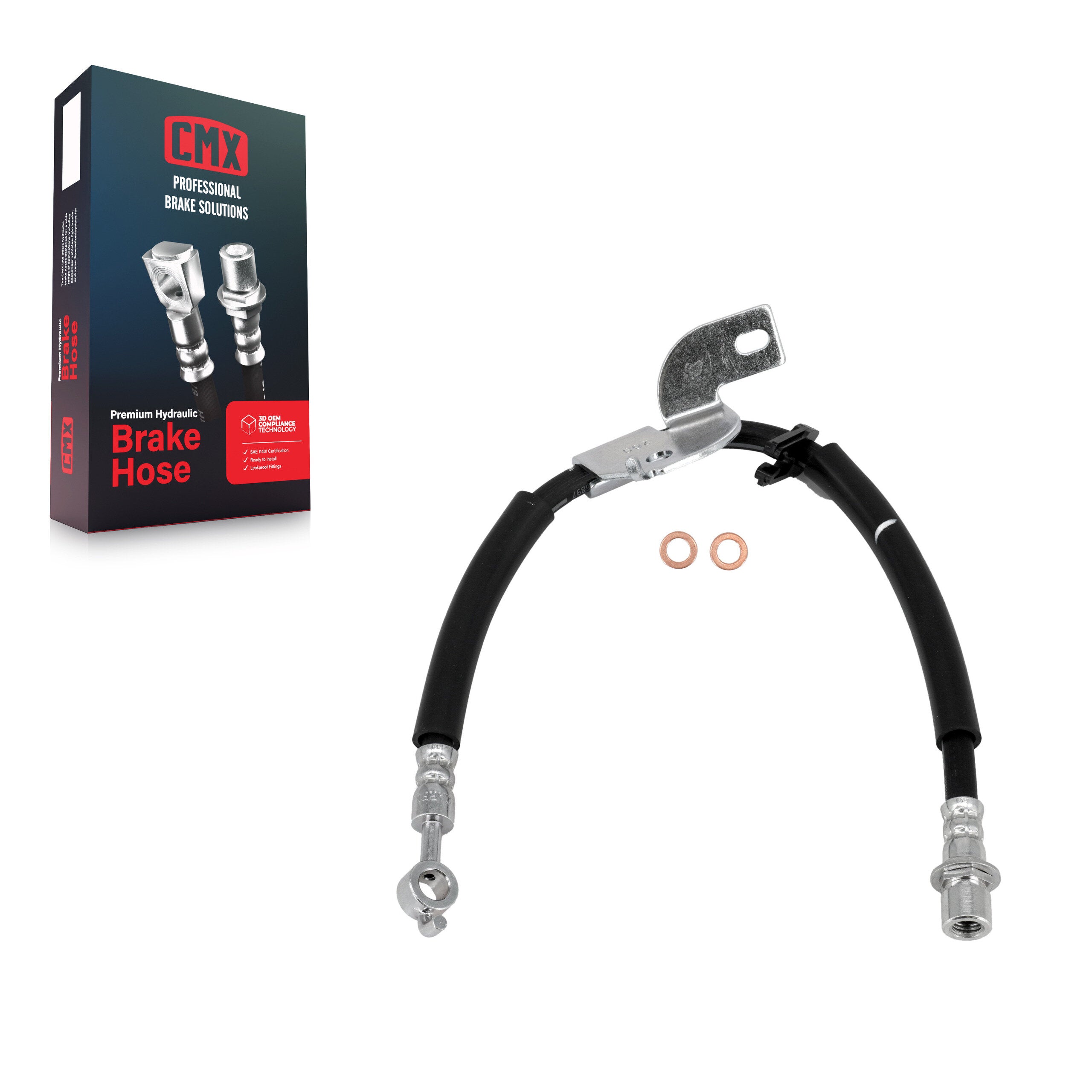 Front Left Brake Hydraulic Hose 12-H622471 For Ford F-150