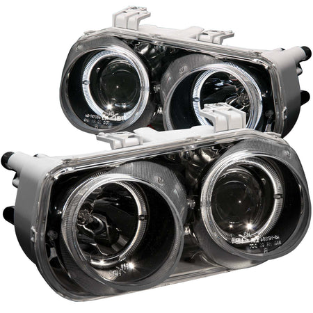 Projector Headlight Set w/Halo For 1994-1997 Acura Integra 121003