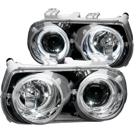 Projector Headlight Set w/Halo For 1994-1997 Acura Integra 121004