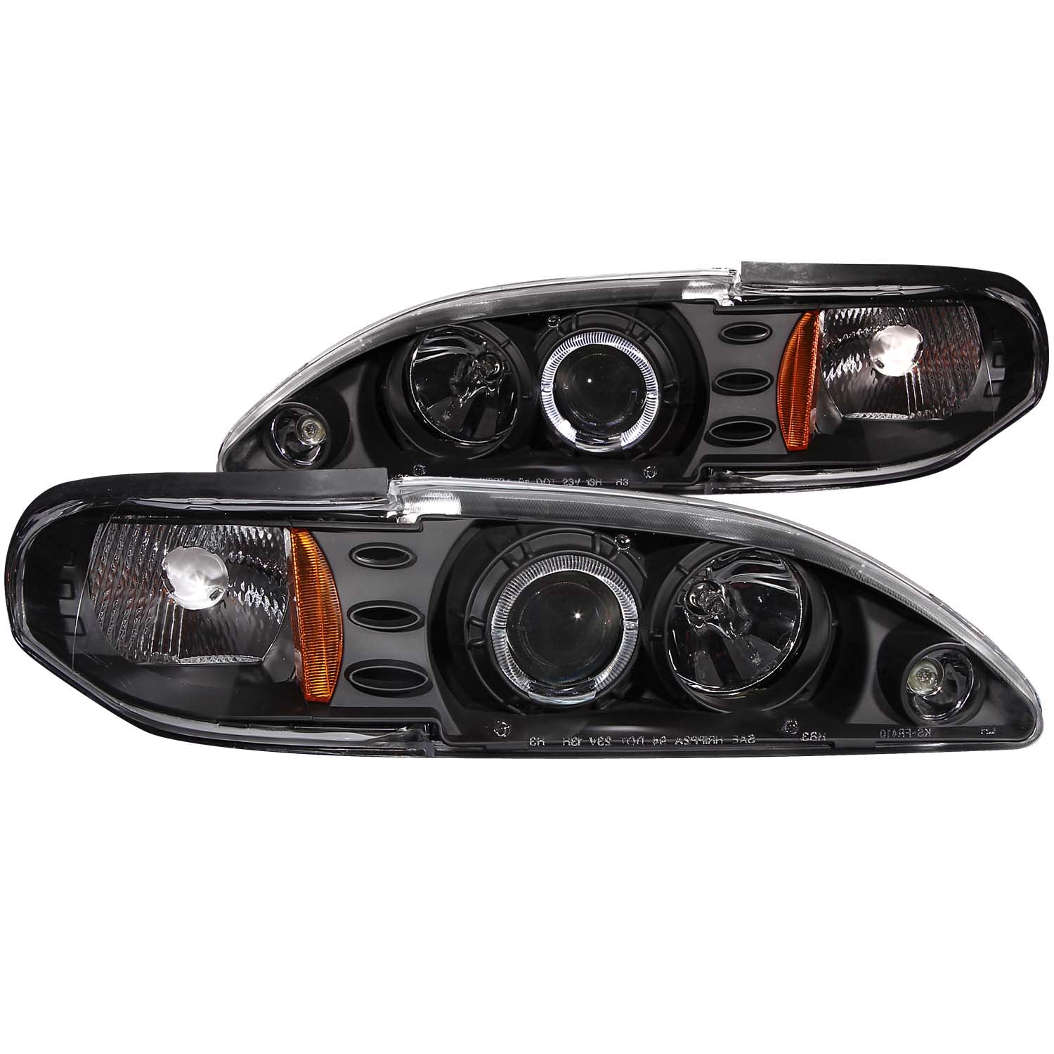 ANZO USA - Projector Headlight Set w/Halo - 121038