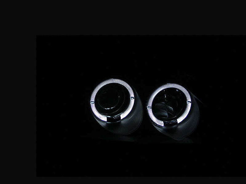 Projector Headlight Set w/Halo For 2001-2003 Honda Civic 121055
