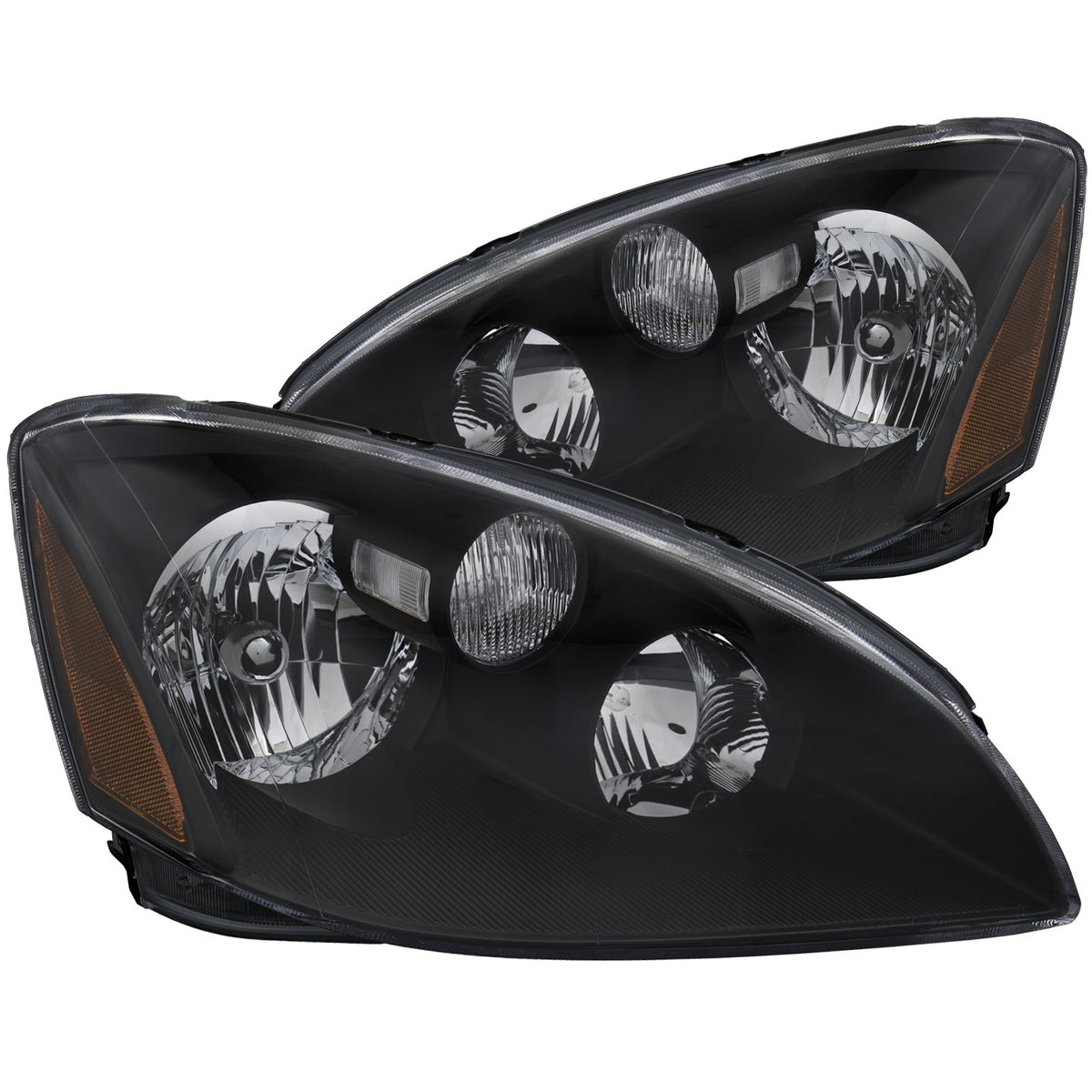 Crystal Headlight Set For 2002-2004 Nissan Altima 121109