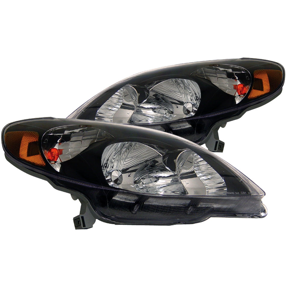Crystal Headlight Set For 2003-2008 Toyota Matrix 121133