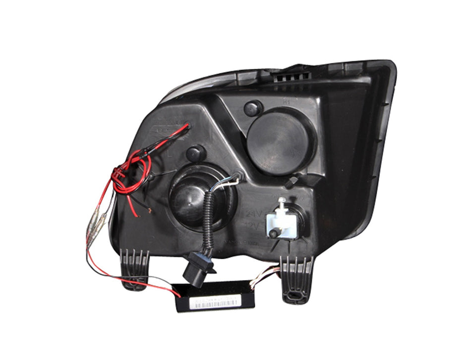 Projector Headlight Set w/Halo For 2005-2009 Ford Mustang 121166
