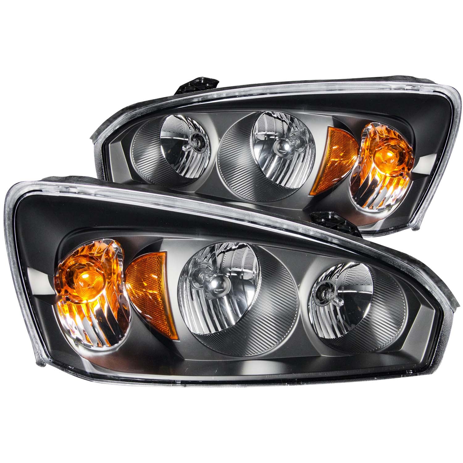 Crystal Headlight Set For 2004-2007 Chevrolet Malibu 121221