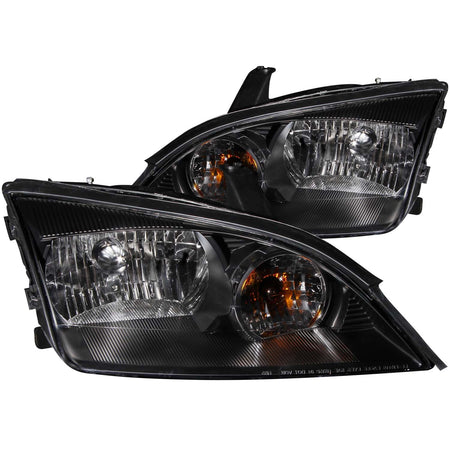 Crystal Headlight Set For 2005-2007 Ford Focus 121229