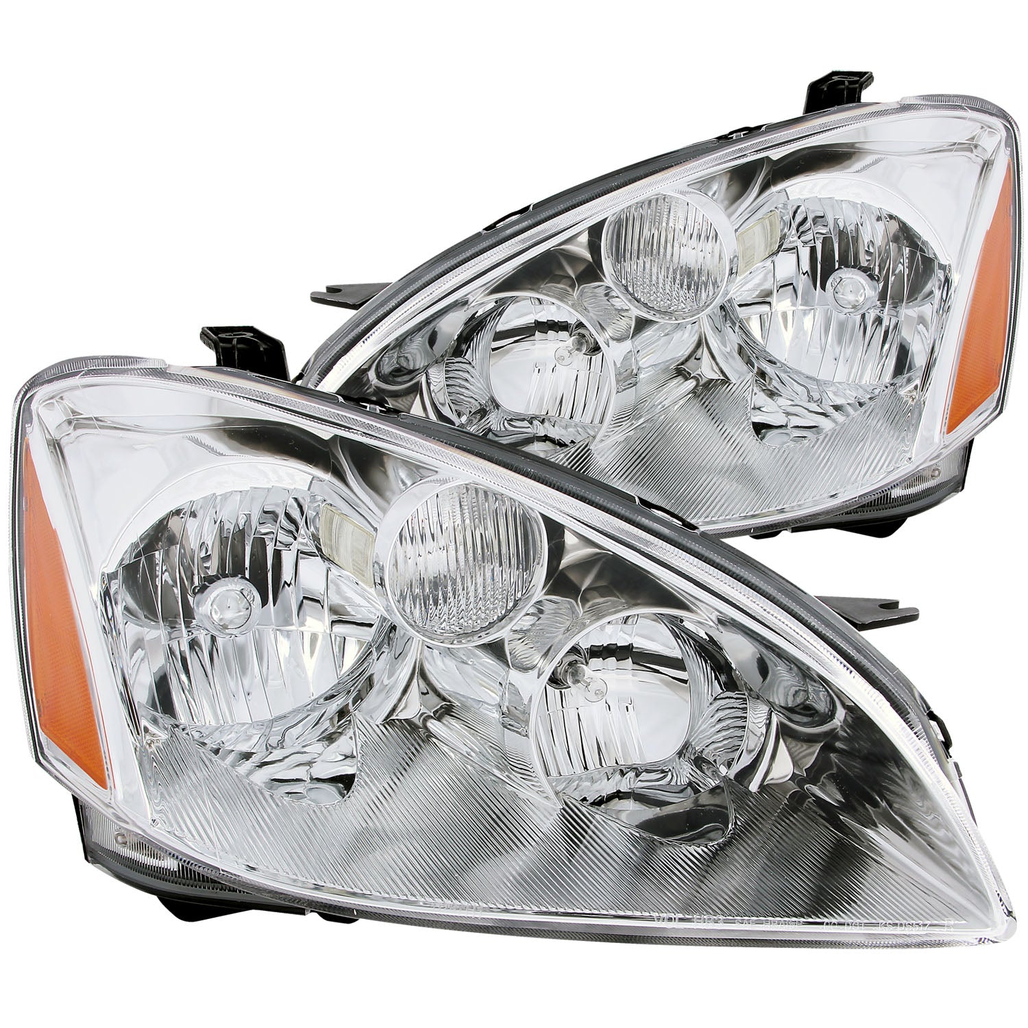 Crystal Headlight Set For 2002-2004 Nissan Altima 121259