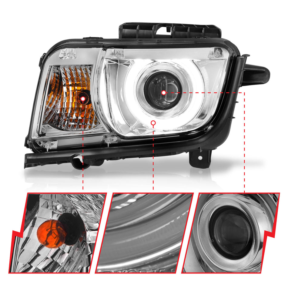 ANZO USA - Projector Headlight Set w/Halo - 121311