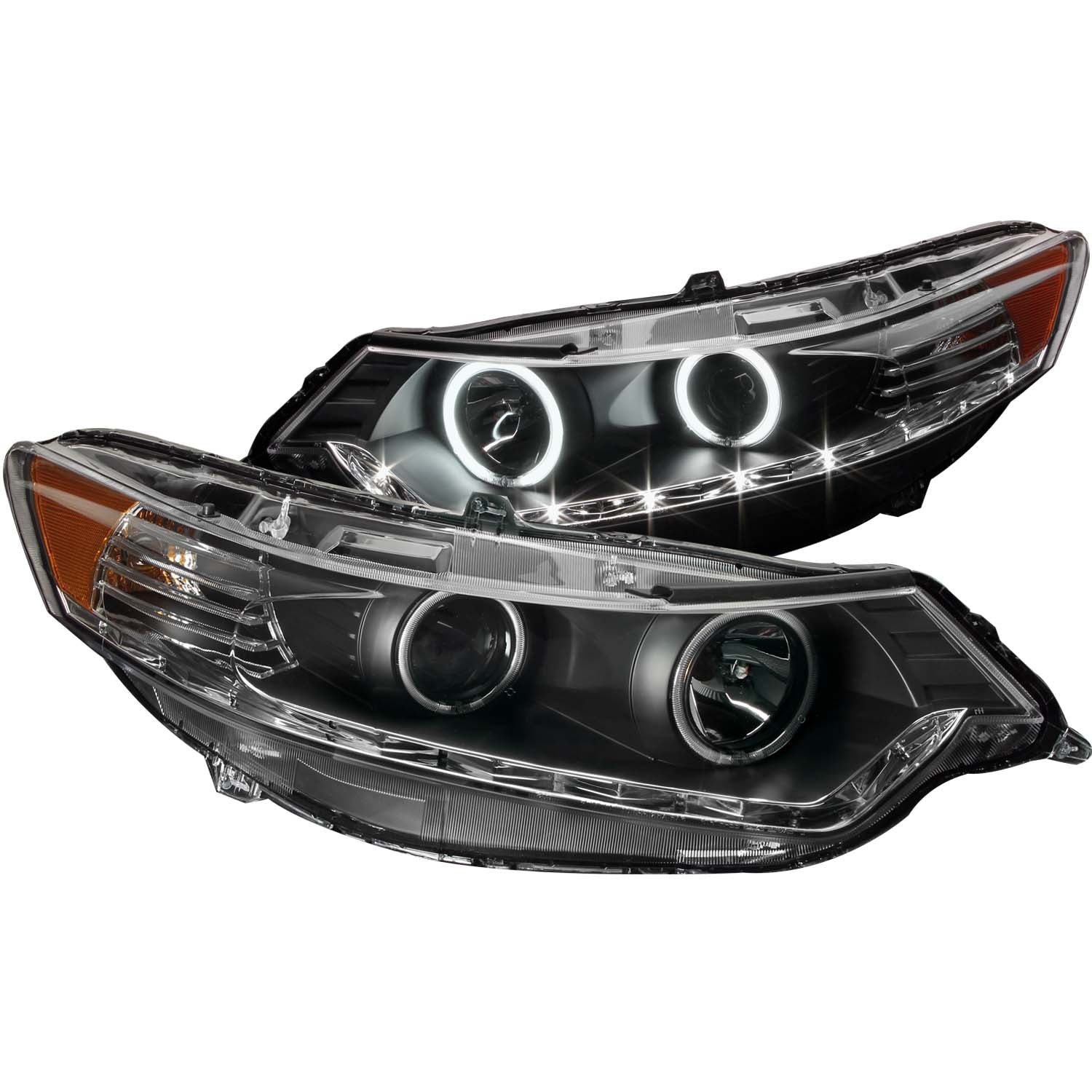Projector Headlight Set w/Halo For 2009-2012 Acura TSX 121393