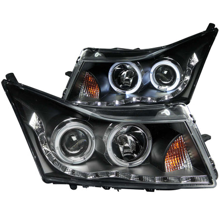 Projector Headlight Set w/Halo For 2011-2015 Chevrolet Cruze 121400