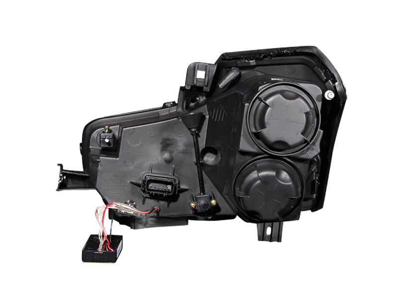 Projector Headlight Set w/Halo For 2003-2007 Cadillac CTS 121415