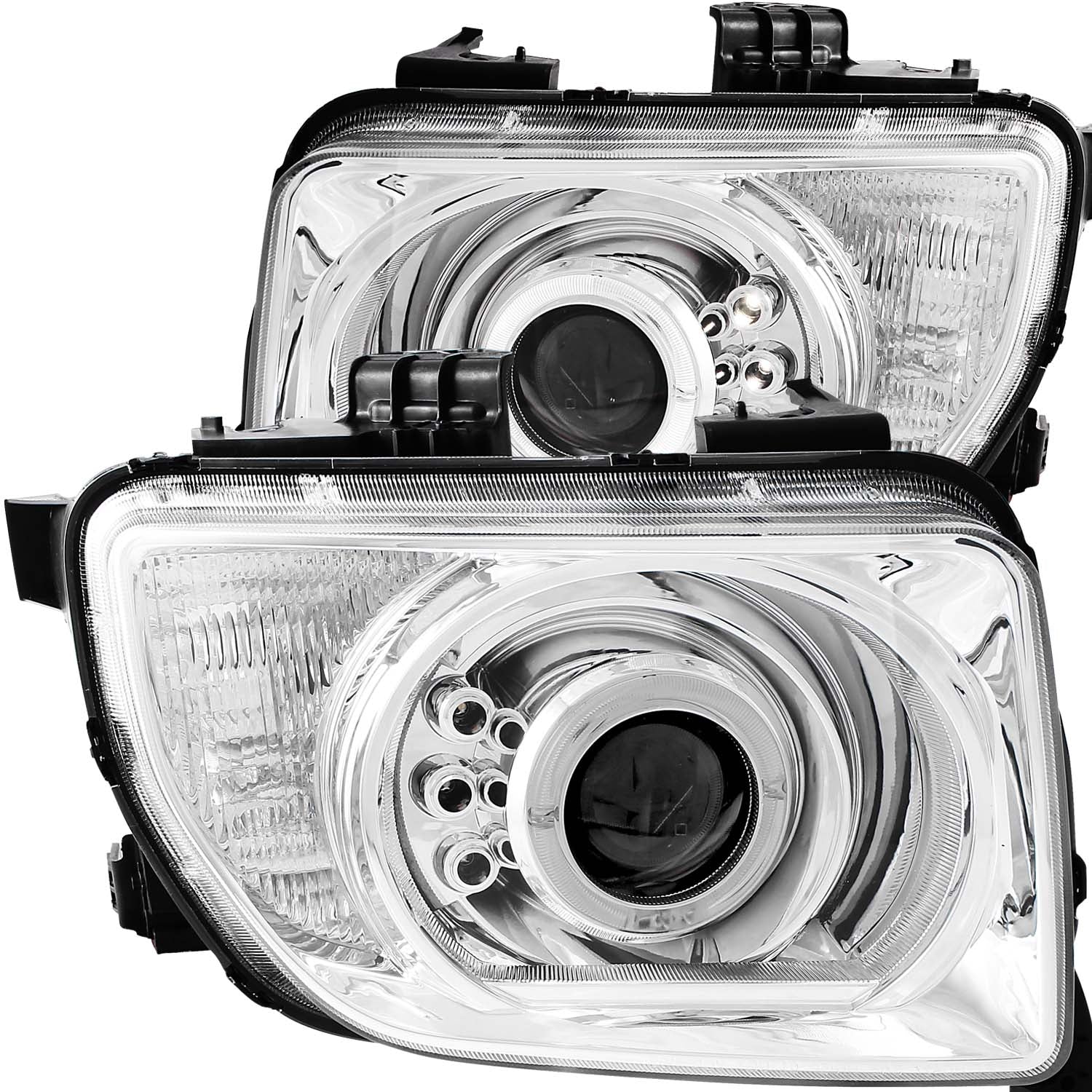 Projector Headlight Set w/Halo For 2003-2006 Honda Element 121431