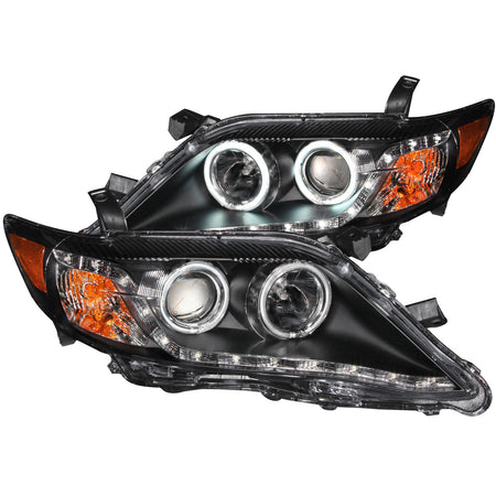 Crystal Headlight Set w/Halo For 2010-2011 Toyota Camry 121442