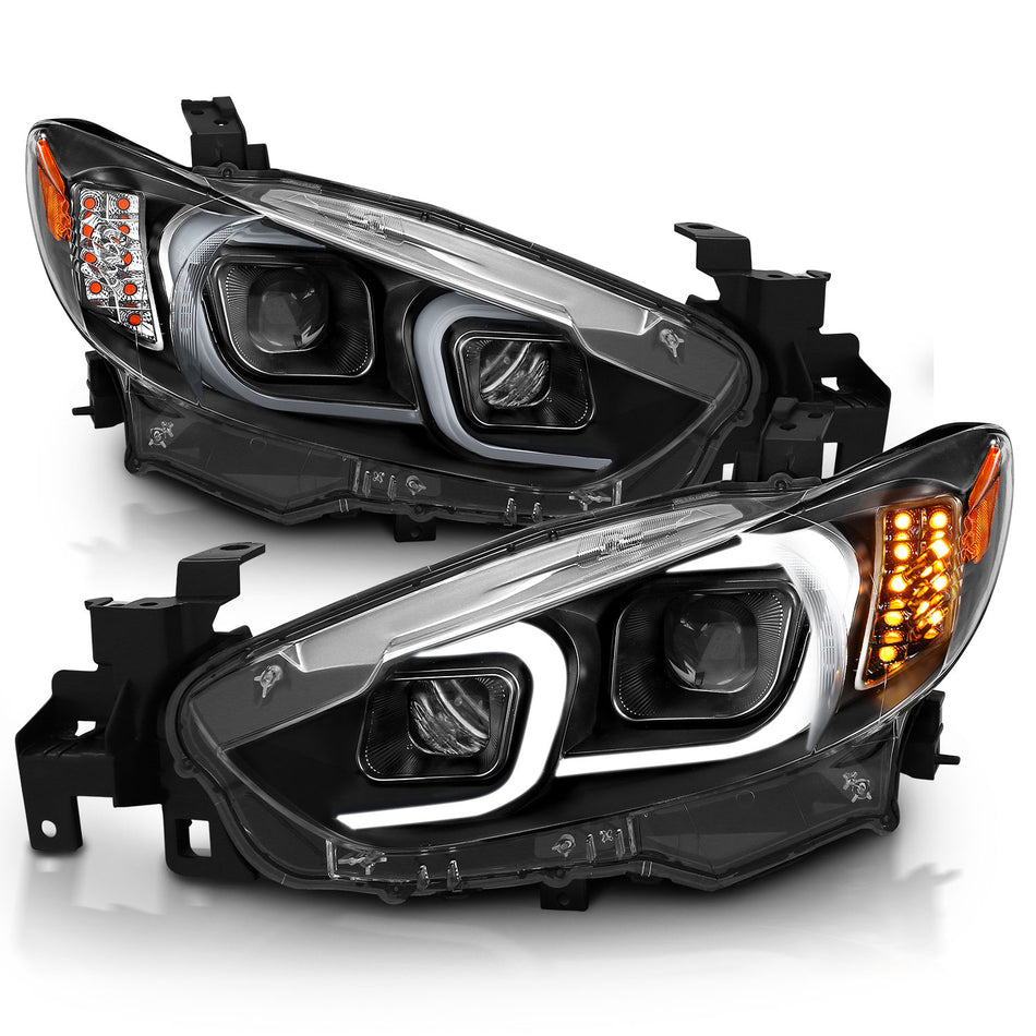 Projector Headlight Set For 2014-2015 Mazda 6 121516