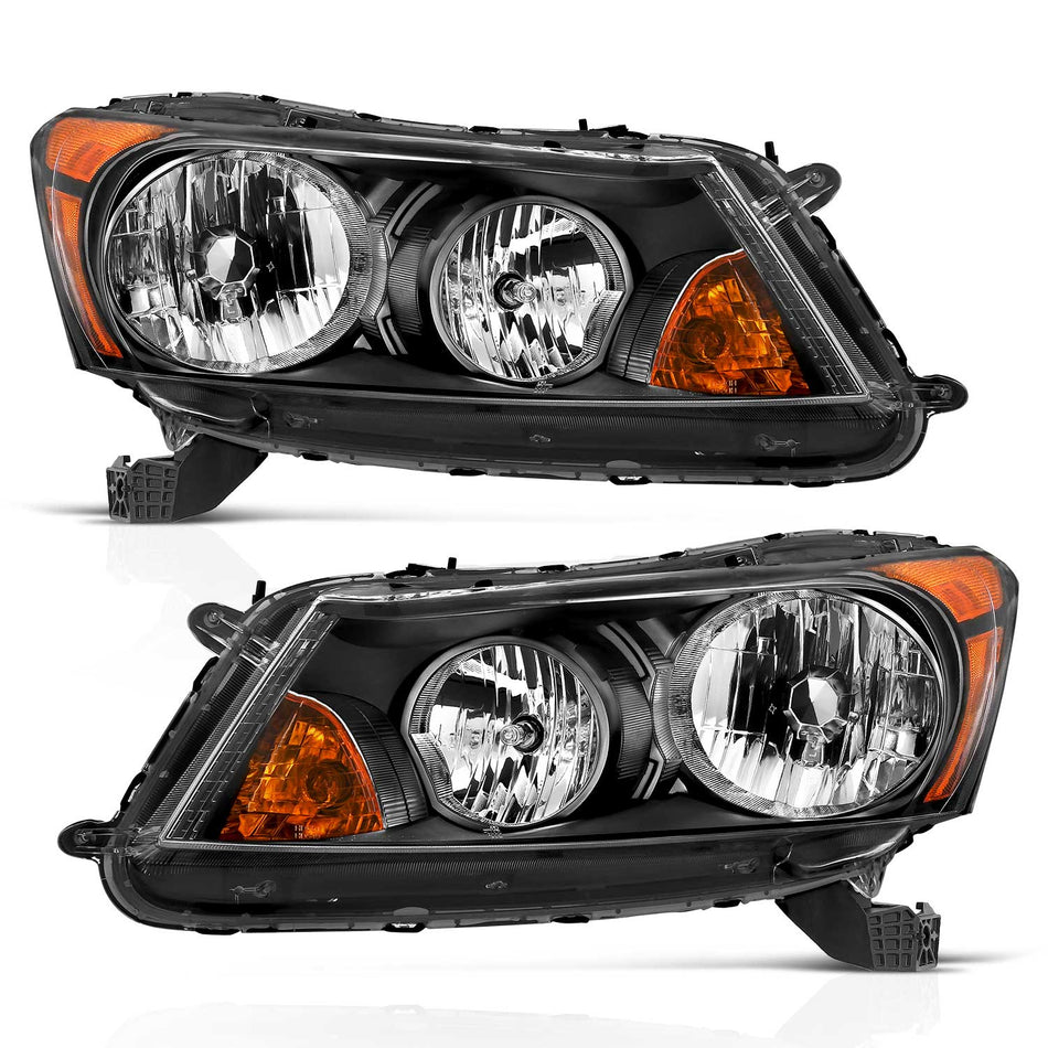 Crystal Headlight For 2008-2012 Honda Accord 121545
