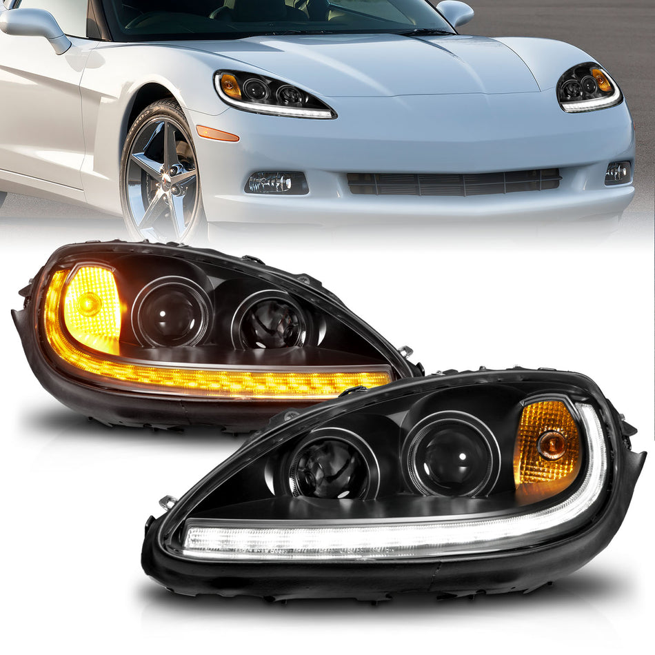 Projector Headlight For 2005-2013 Chevrolet Corvette 121571