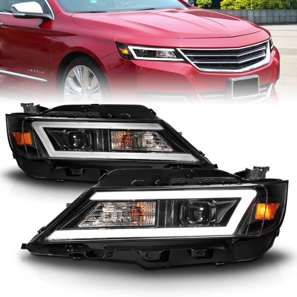 Projector Headlight Set For 2014-2020 Chevrolet Impala 121574