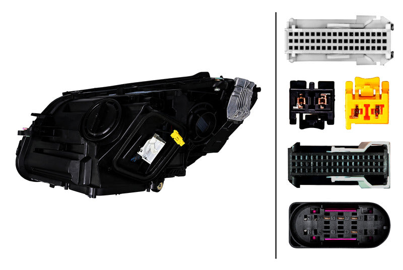 HELLA Headlight Assembly - 014827661