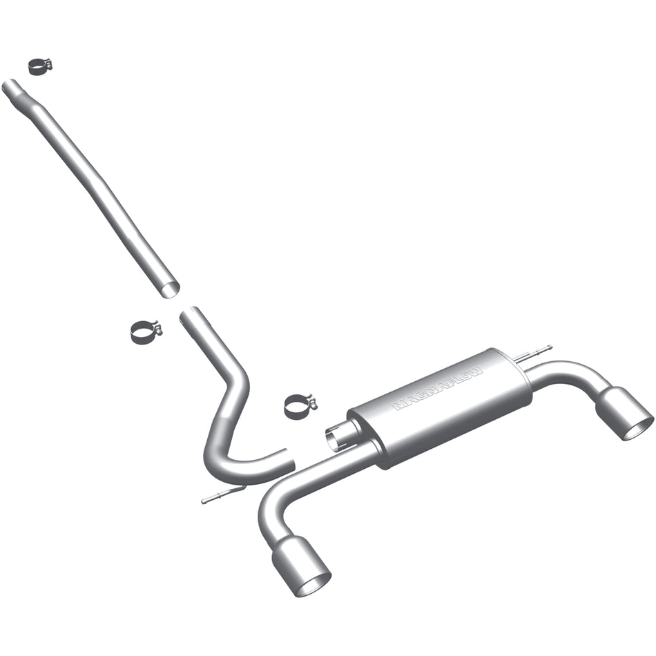 MagnaFlow Touring Series Cat-Back Exhaust System - 15490