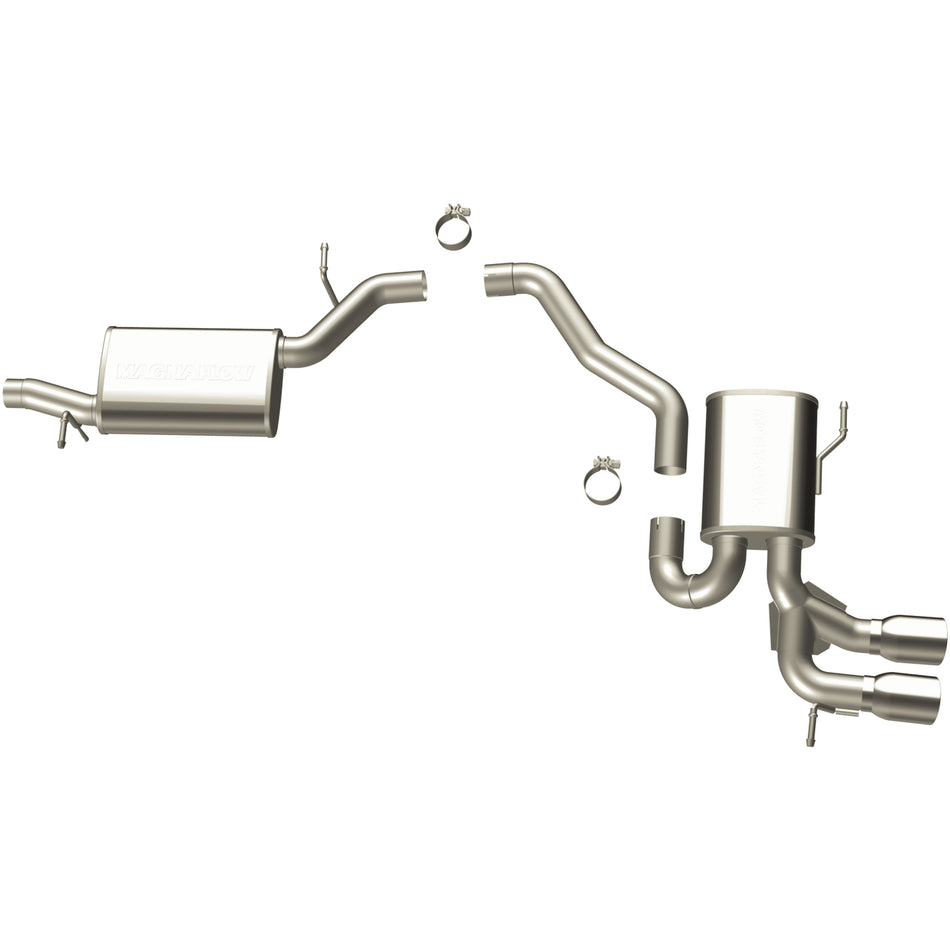 MagnaFlow Touring Series Cat-Back Exhaust System - 16717