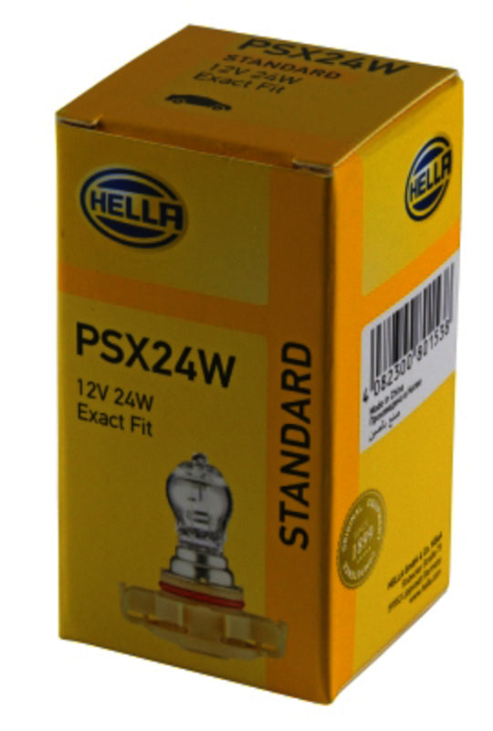 HELLA Bulb - PSX24W - Standard - 12V - 24W - Socket Type: PG20/7 - Box - Quantity: 1 - 223569001