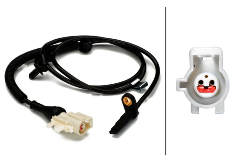 HELLA ABS Wheel Speed Sensor - 230040511