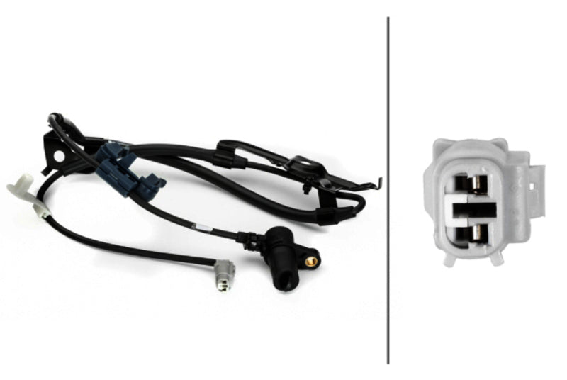 HELLA ABS Wheel Speed Sensor - 230040731