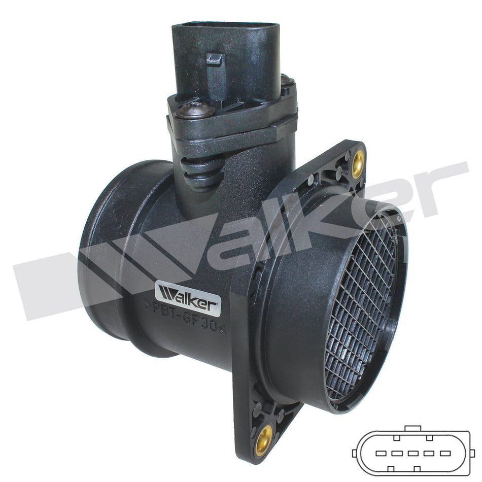 Walker Products Mass Air Flow Sensor - 245-1080