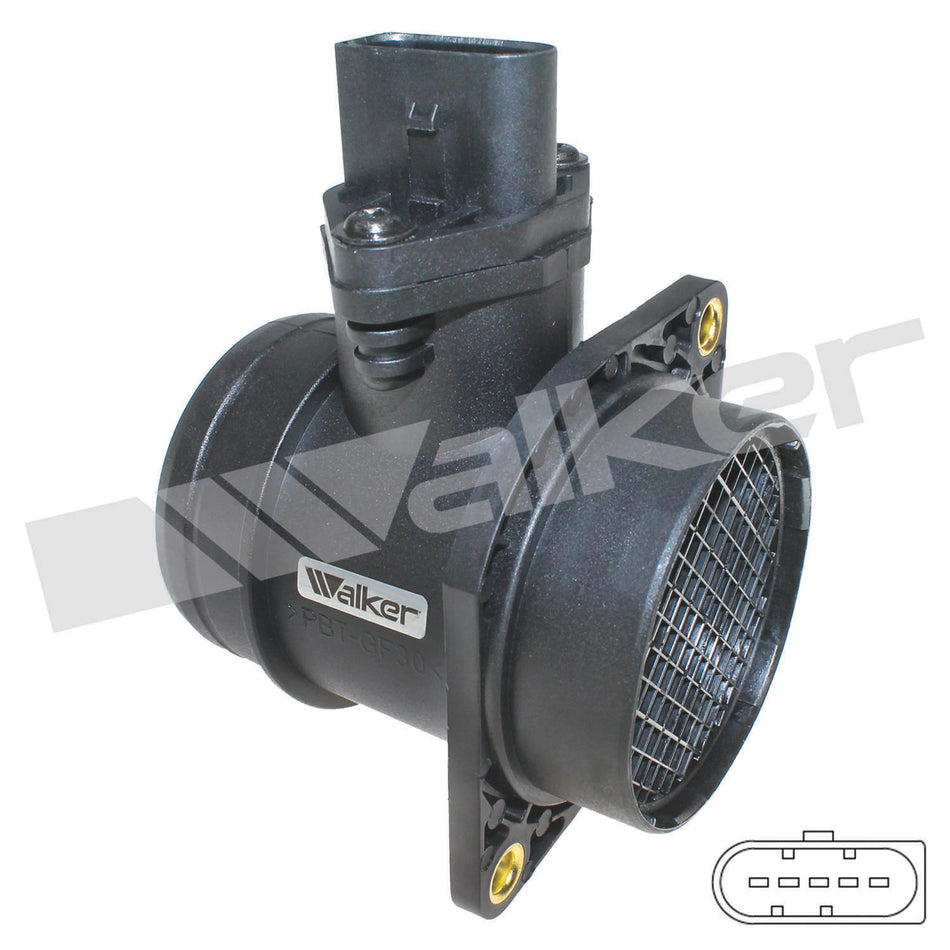 Walker Products Mass Air Flow Sensor - 245-1114