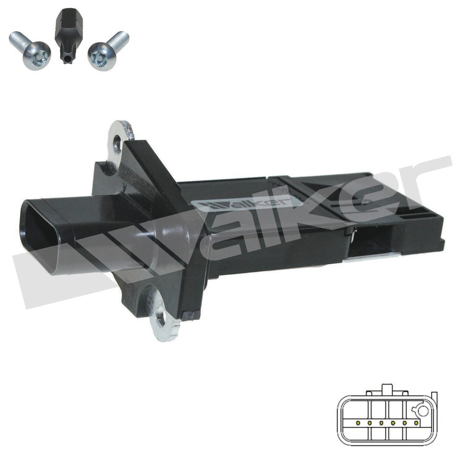Walker Products Mass Air Flow Sensor - 245-1251