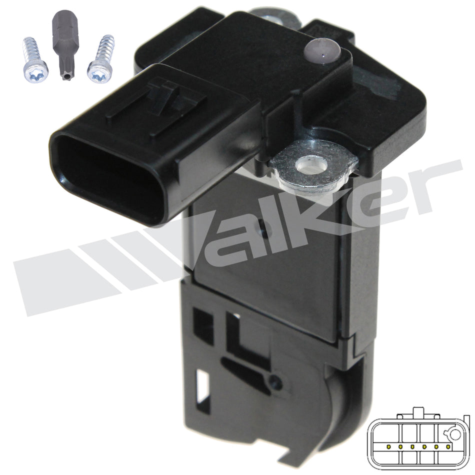 Walker Products Mass Air Flow Sensor - 245-1328