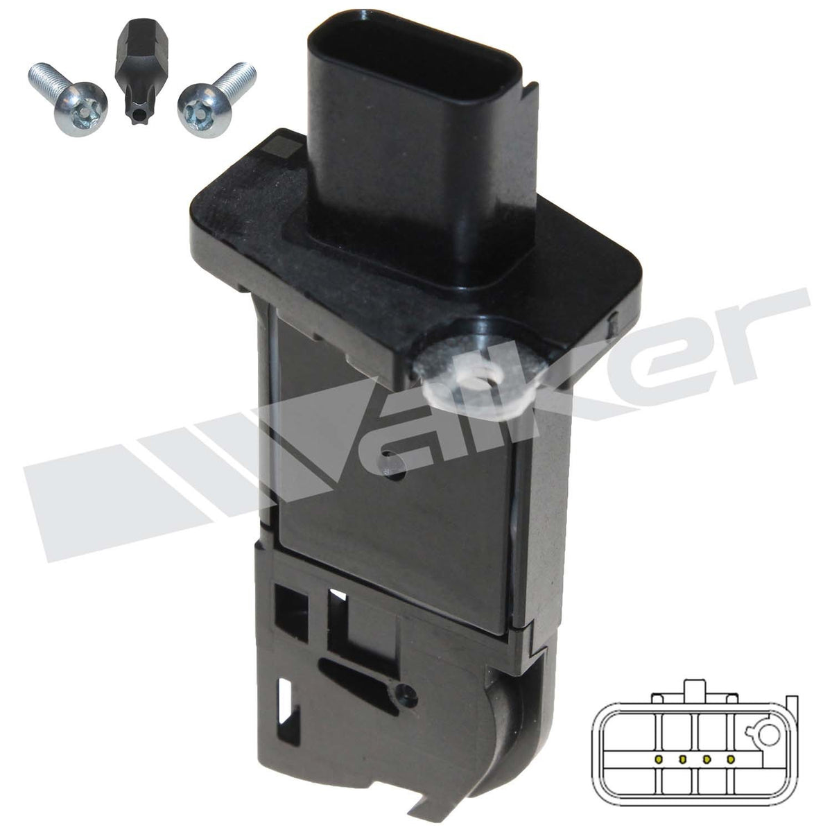 Walker Products Mass Air Flow Sensor - 245-1330