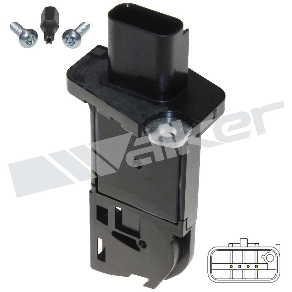 Walker Products Mass Air Flow Sensor - 245-1330