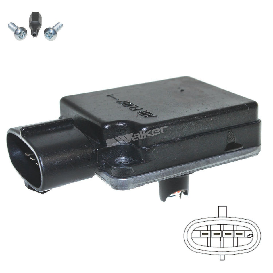 Walker Products Mass Air Flow Sensor - 245-2012