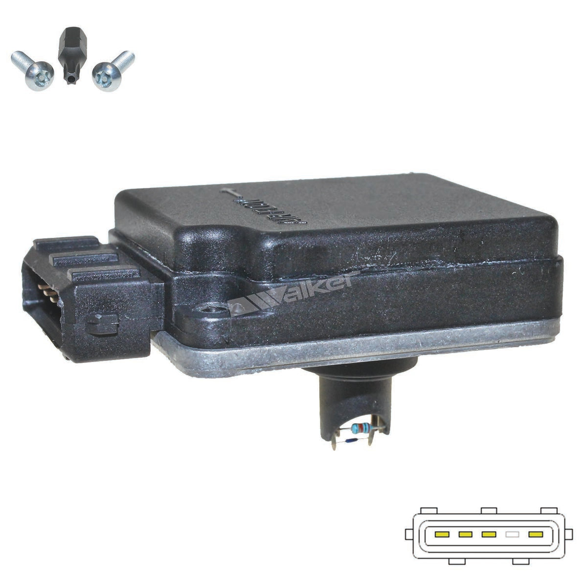 Walker Products Mass Air Flow Sensor - 245-2025