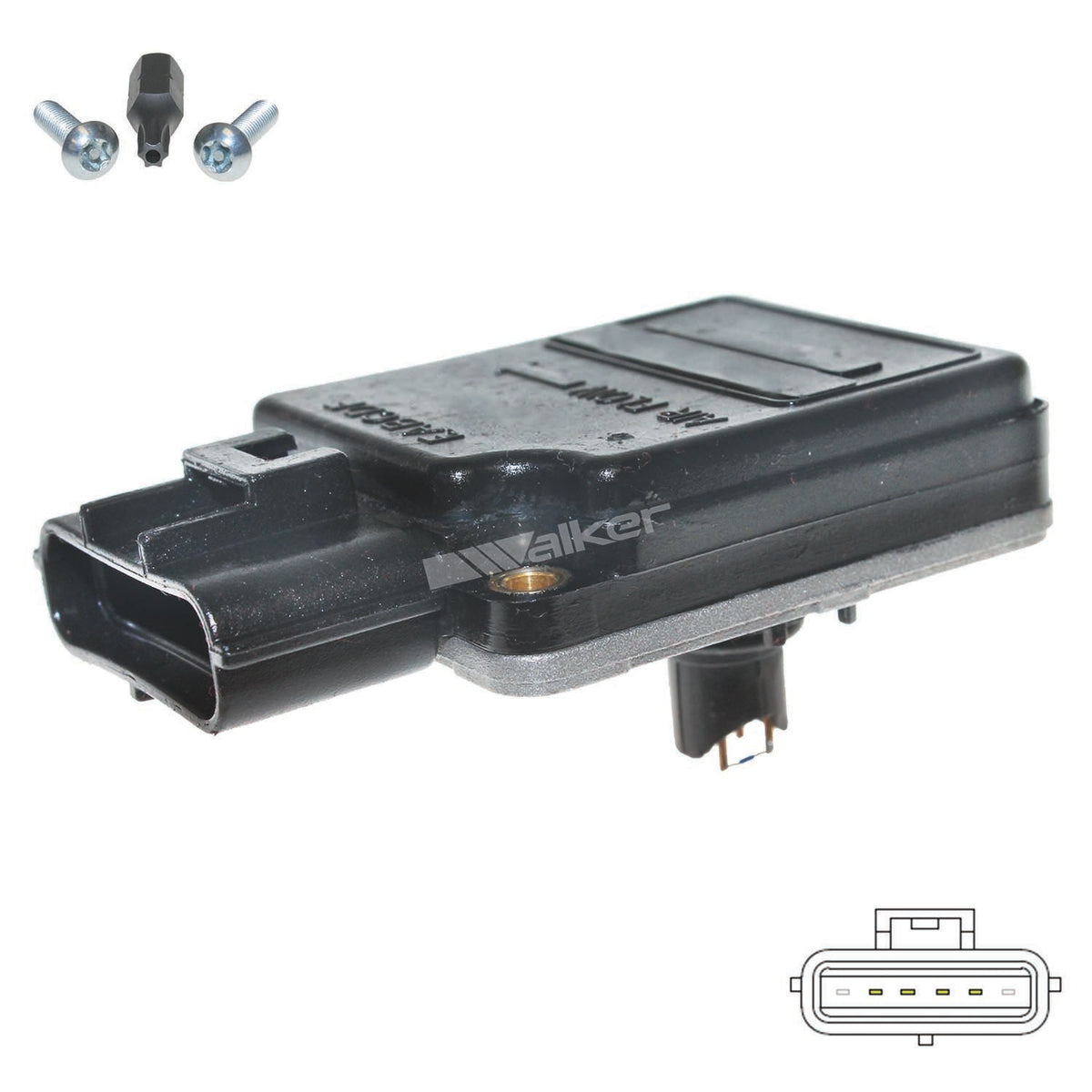 Walker Products Mass Air Flow Sensor - 245-2045