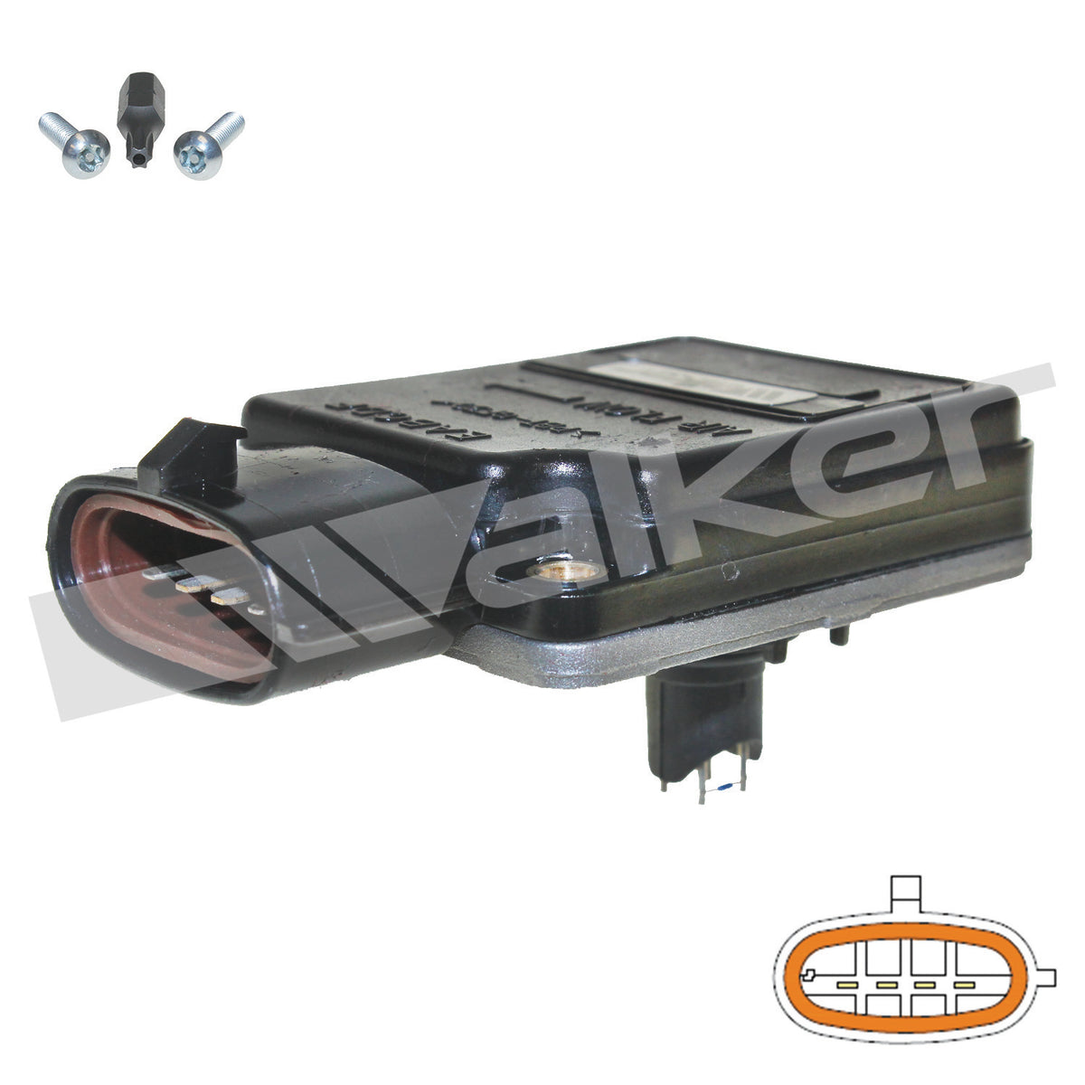 Walker Products Mass Air Flow Sensor - 245-2051
